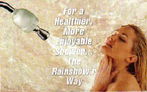 Rainshow'r Filtered Dechlorinating Shower - Model CQ-1000 