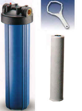 Canister Water Filters for the WHole House - Carbon Block and Sediment Filter