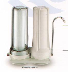 Counter Top Water Filter Two Stages